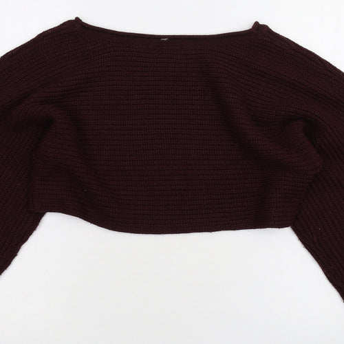 Topshop Womens Purple   Pullover Jumper Size 6