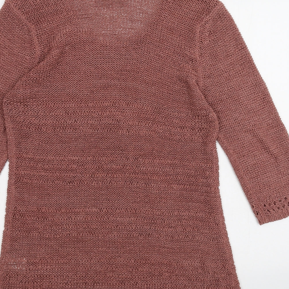 Soon Womens Red   Pullover Jumper Size 16