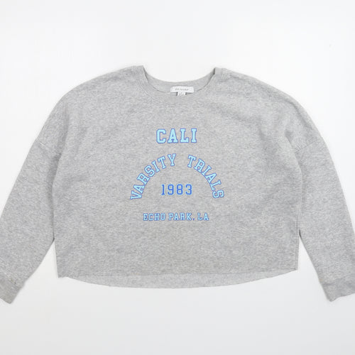 Primark Womens Grey   Pullover Jumper Size S