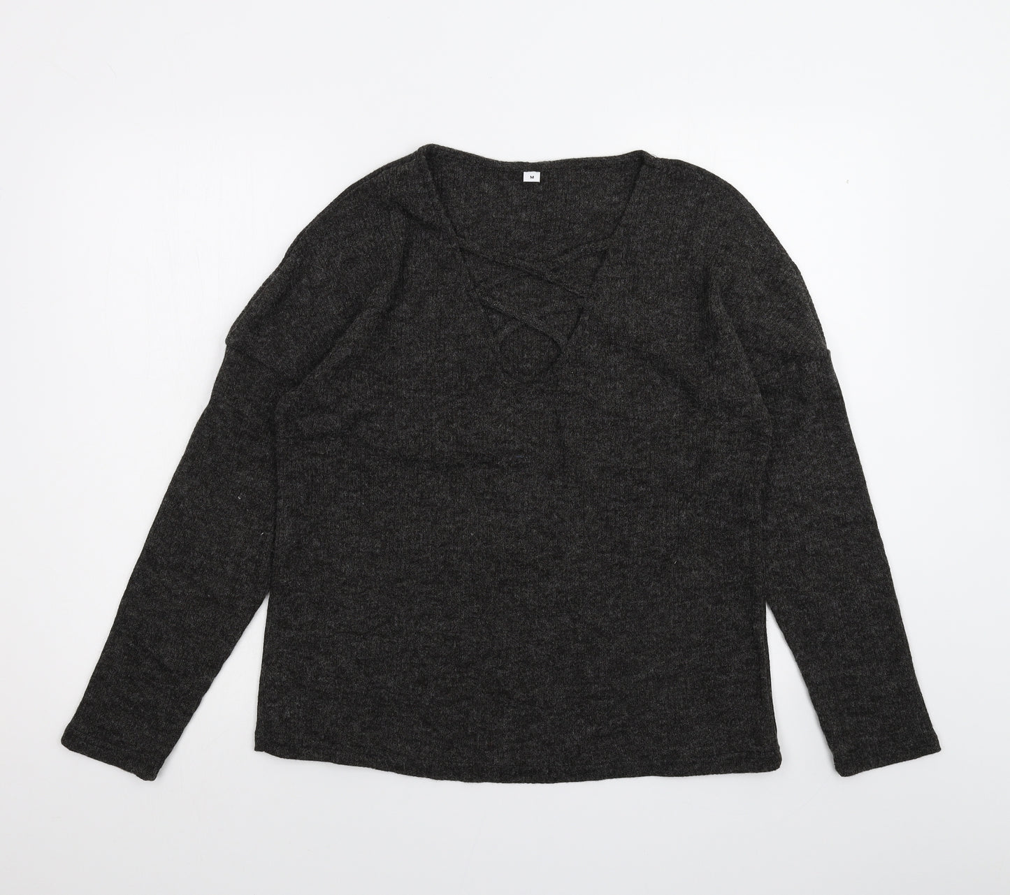 Preworn Womens Black   Pullover Jumper Size M