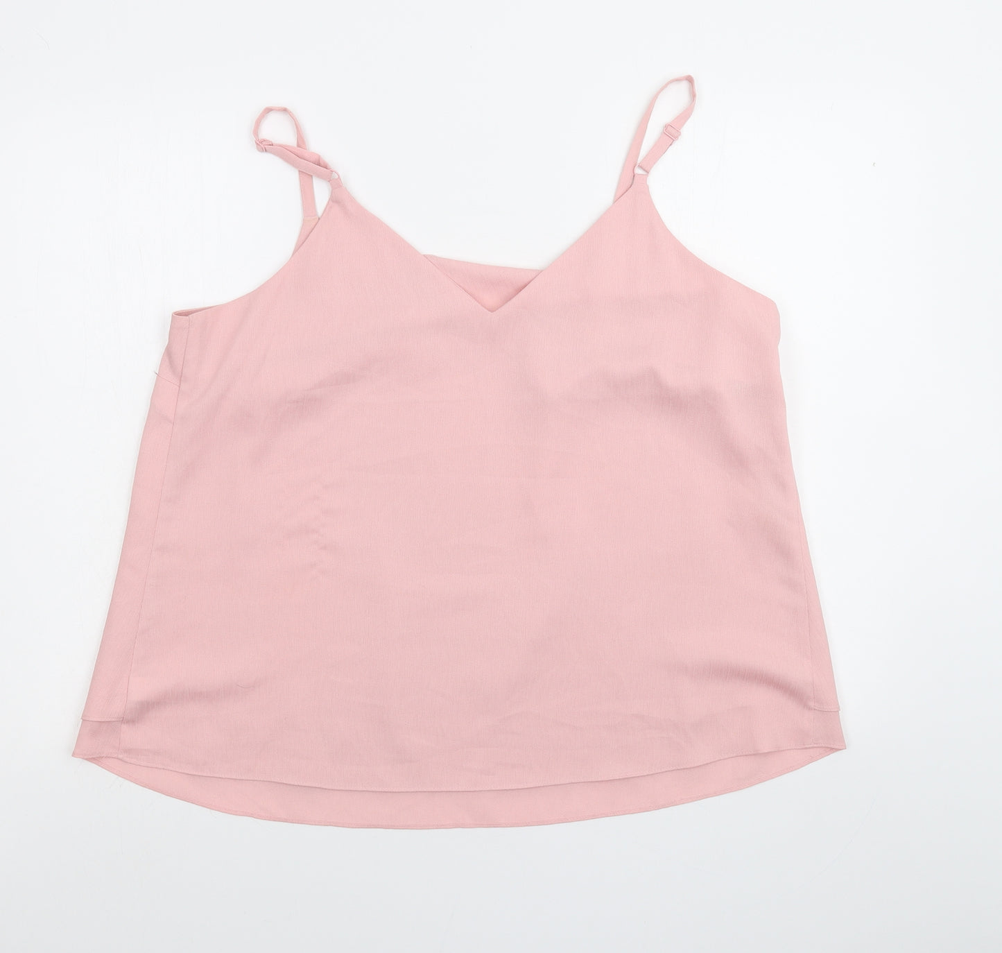 George Womens Pink   Basic Blouse Size 16