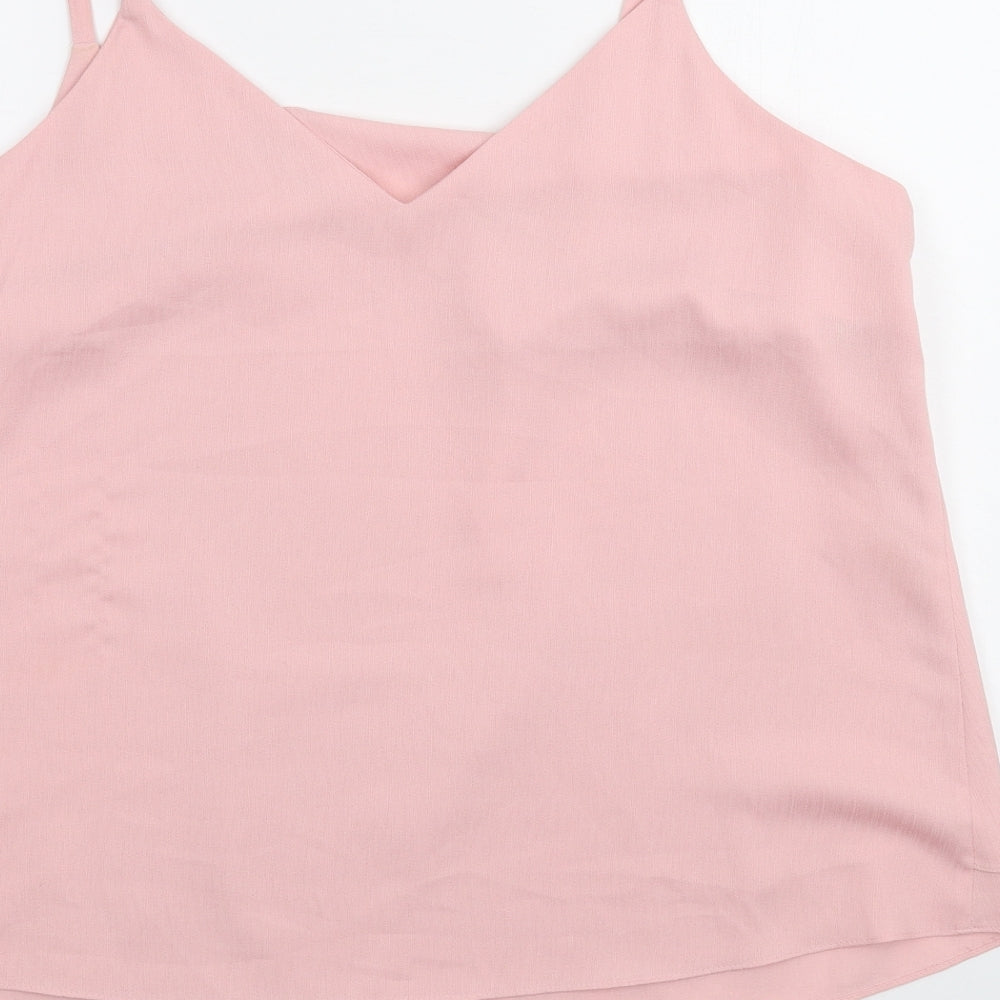 George Womens Pink   Basic Blouse Size 16