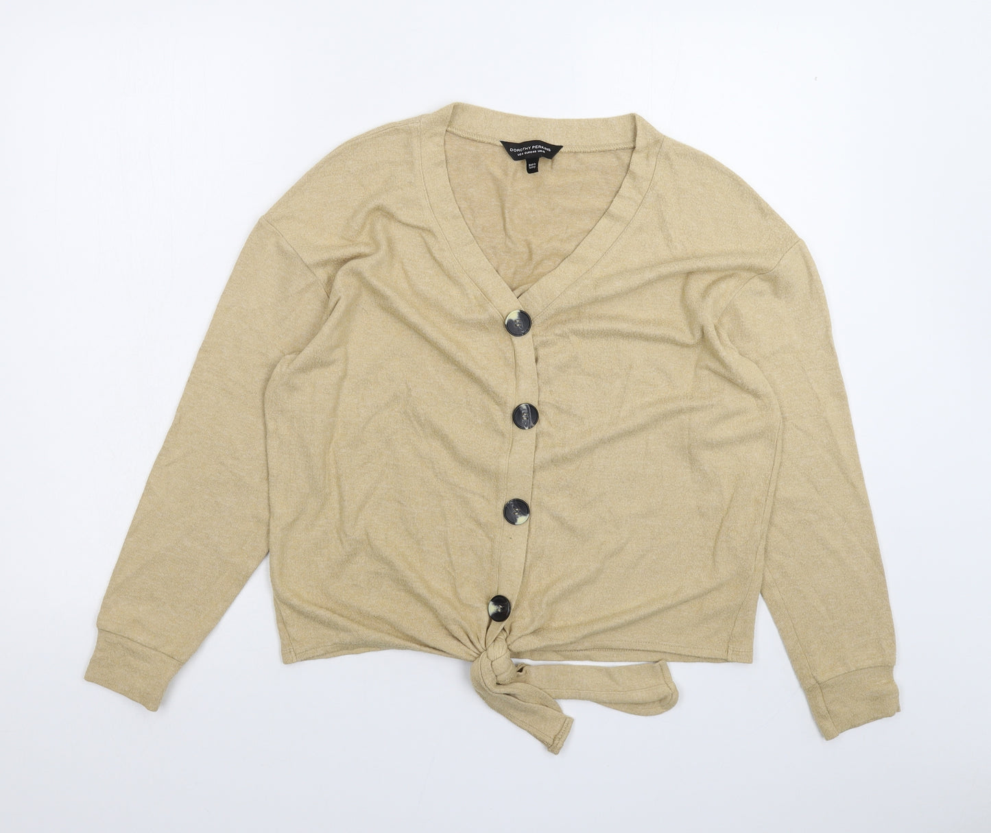 Dorothy Perkins Womens Brown   Cardigan Jumper Size 16
