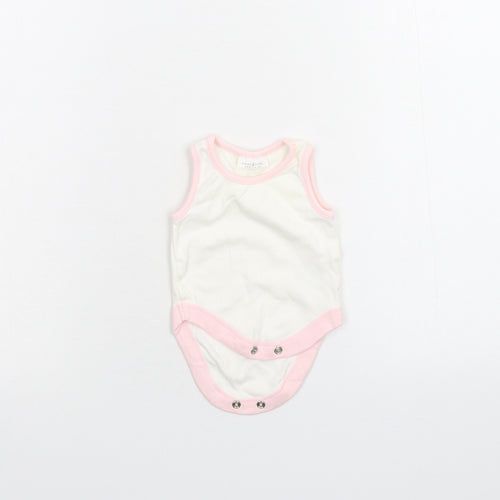 NEXT Baby White   Babygrow One-Piece Size 0-3 Months