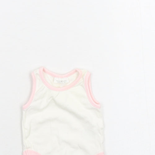 NEXT Baby White   Babygrow One-Piece Size 0-3 Months