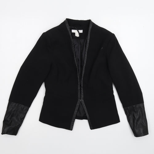 H&M Womens Black   Jacket  Size 8