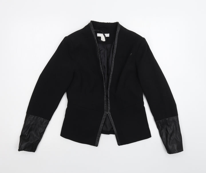 H&M Womens Black Jacket Size 8