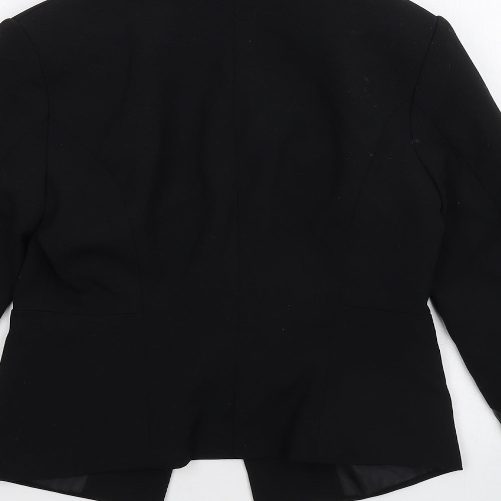 H&M Womens Black   Jacket  Size 8
