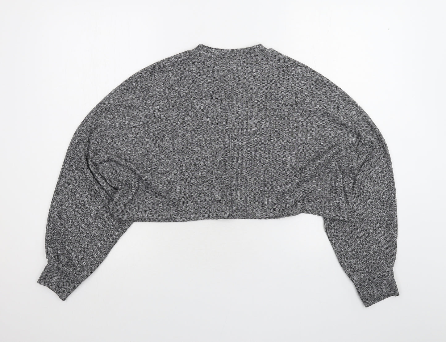 PRETTYLITTLETHING Womens Grey   Pullover Jumper Size M