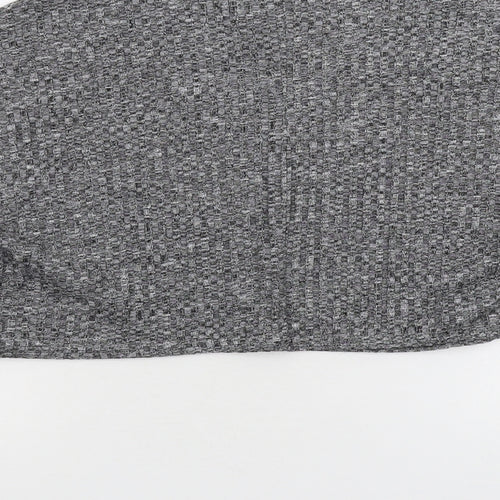 PRETTYLITTLETHING Womens Grey   Pullover Jumper Size M