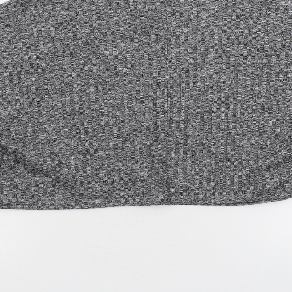 PRETTYLITTLETHING Womens Grey   Pullover Jumper Size M