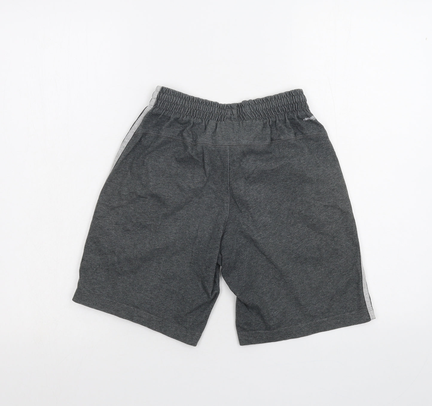 adidas Boys Grey   Sweat Shorts Size 11-12 Years