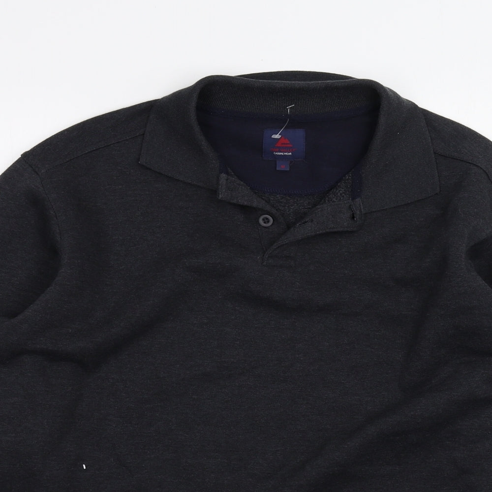 Casual Wear Mens Black   Pullover Jumper Size M