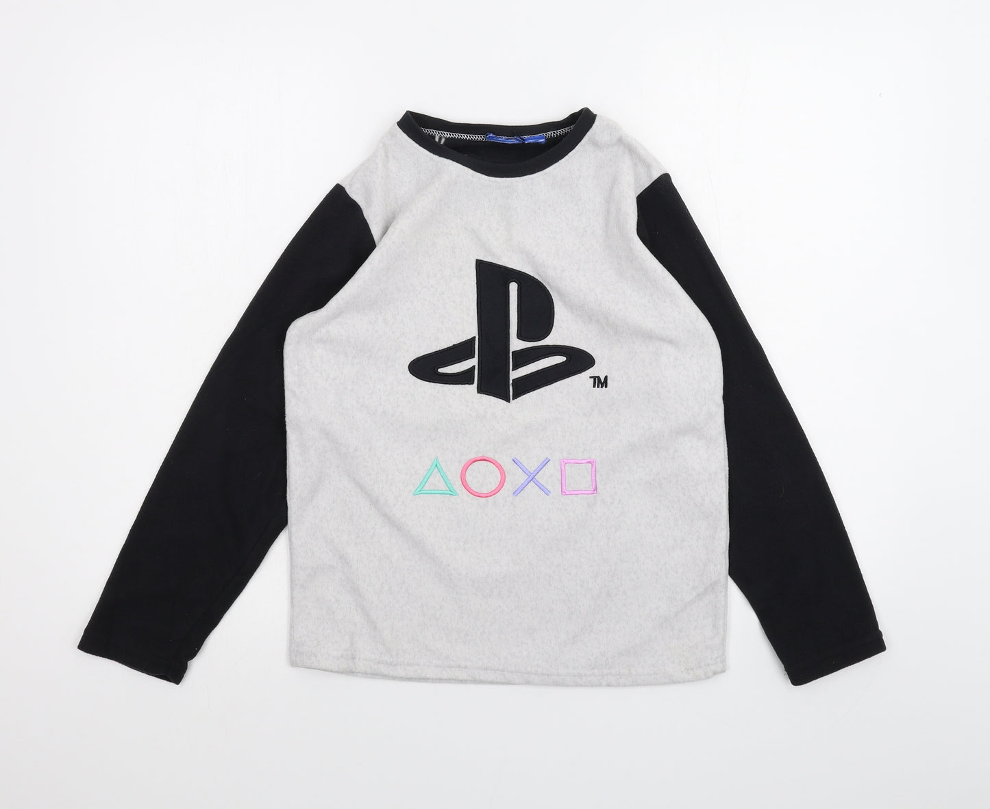 Primark Girls Grey   Pullover Jumper Size 11-12 Years  - PlayStation