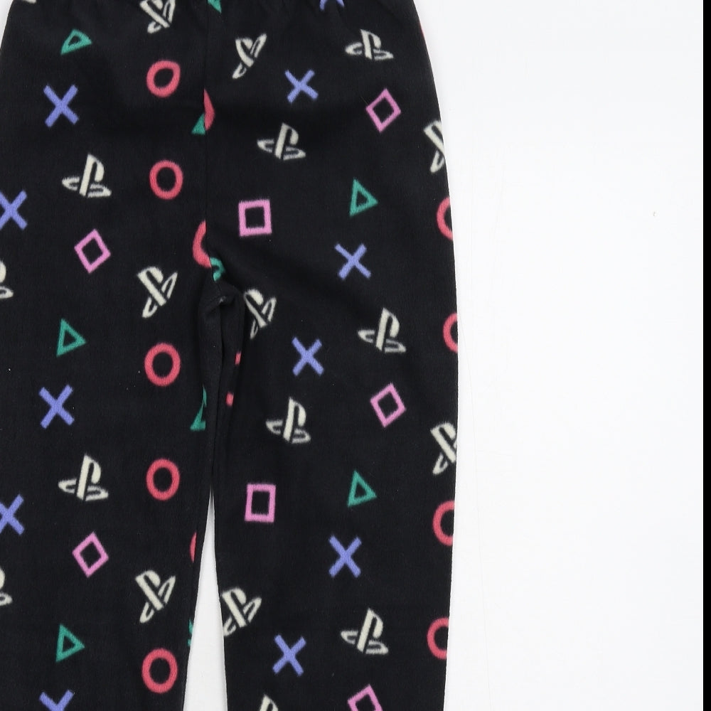 Primark Girls Black   Sweatpants Trousers Size 11-12 Years