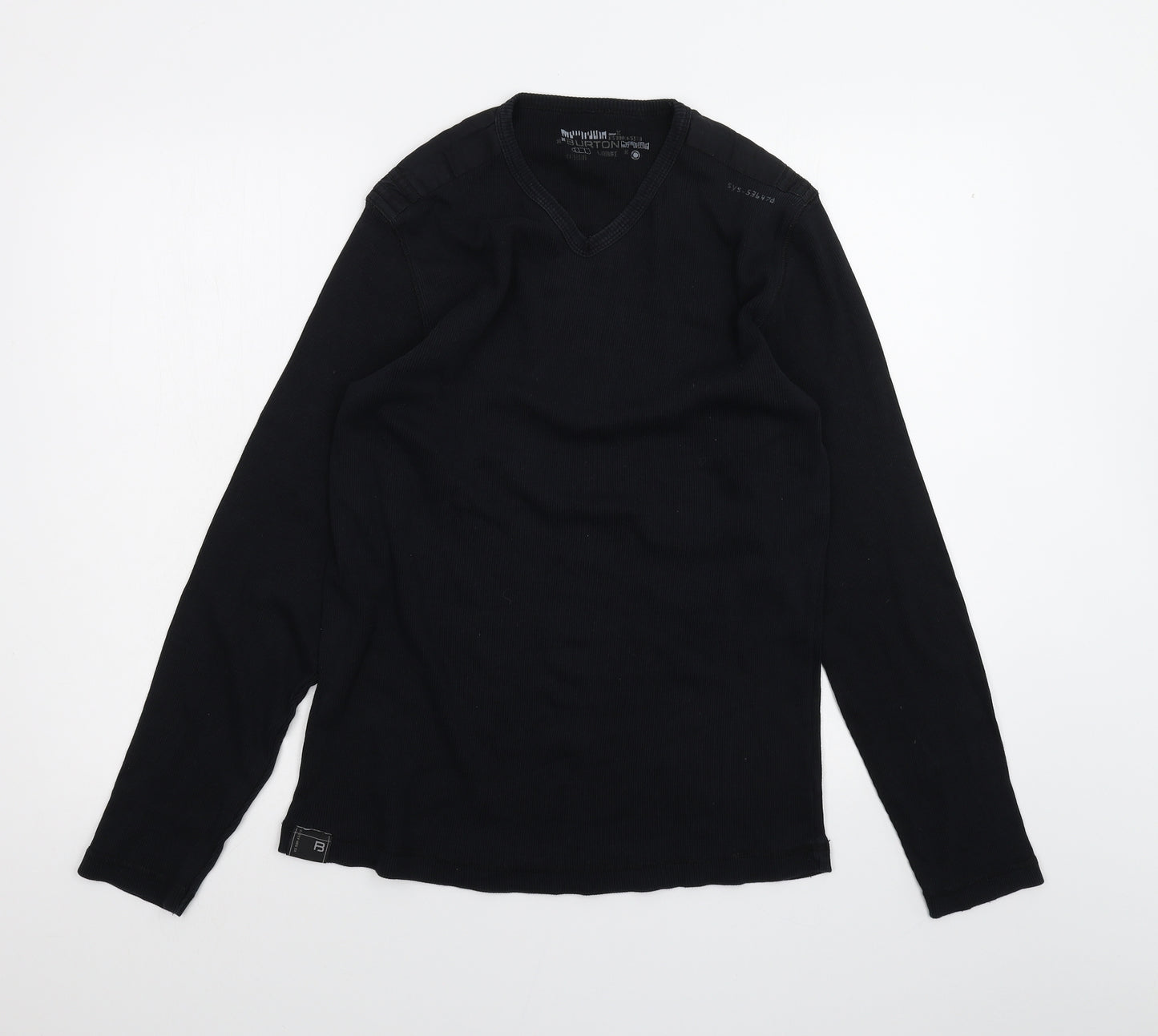 Burton Mens Black    T-Shirt Size L