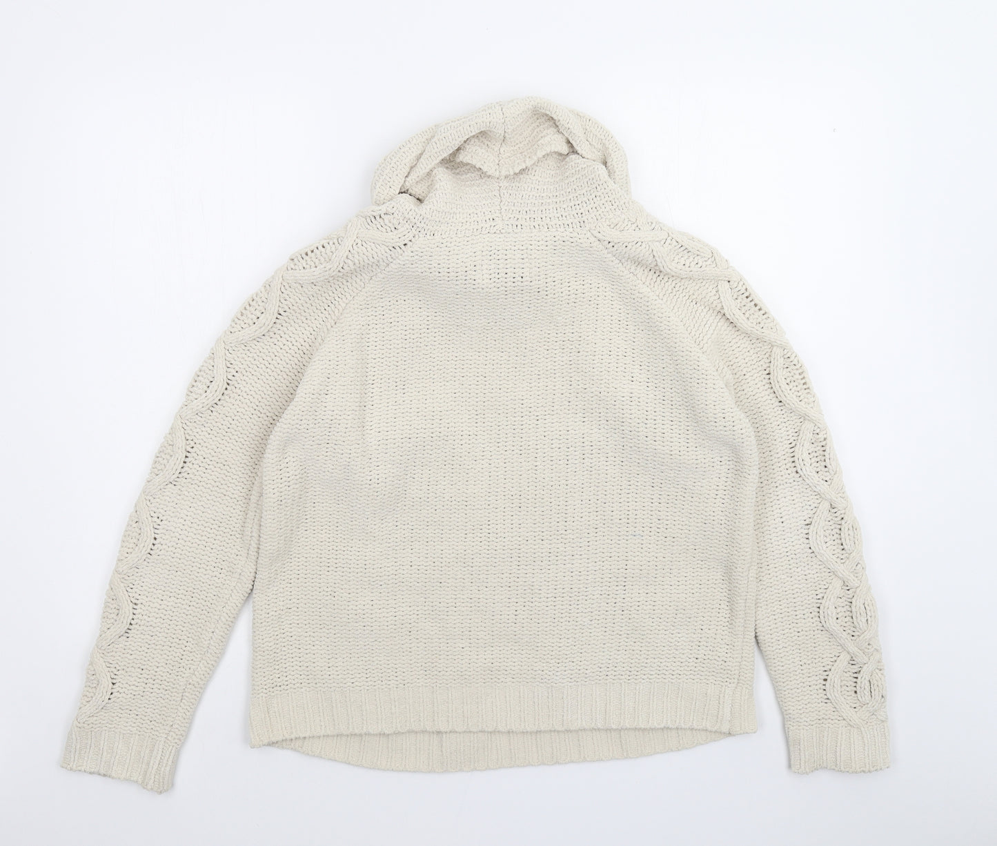 Papaya Womens White   Pullover Jumper Size L