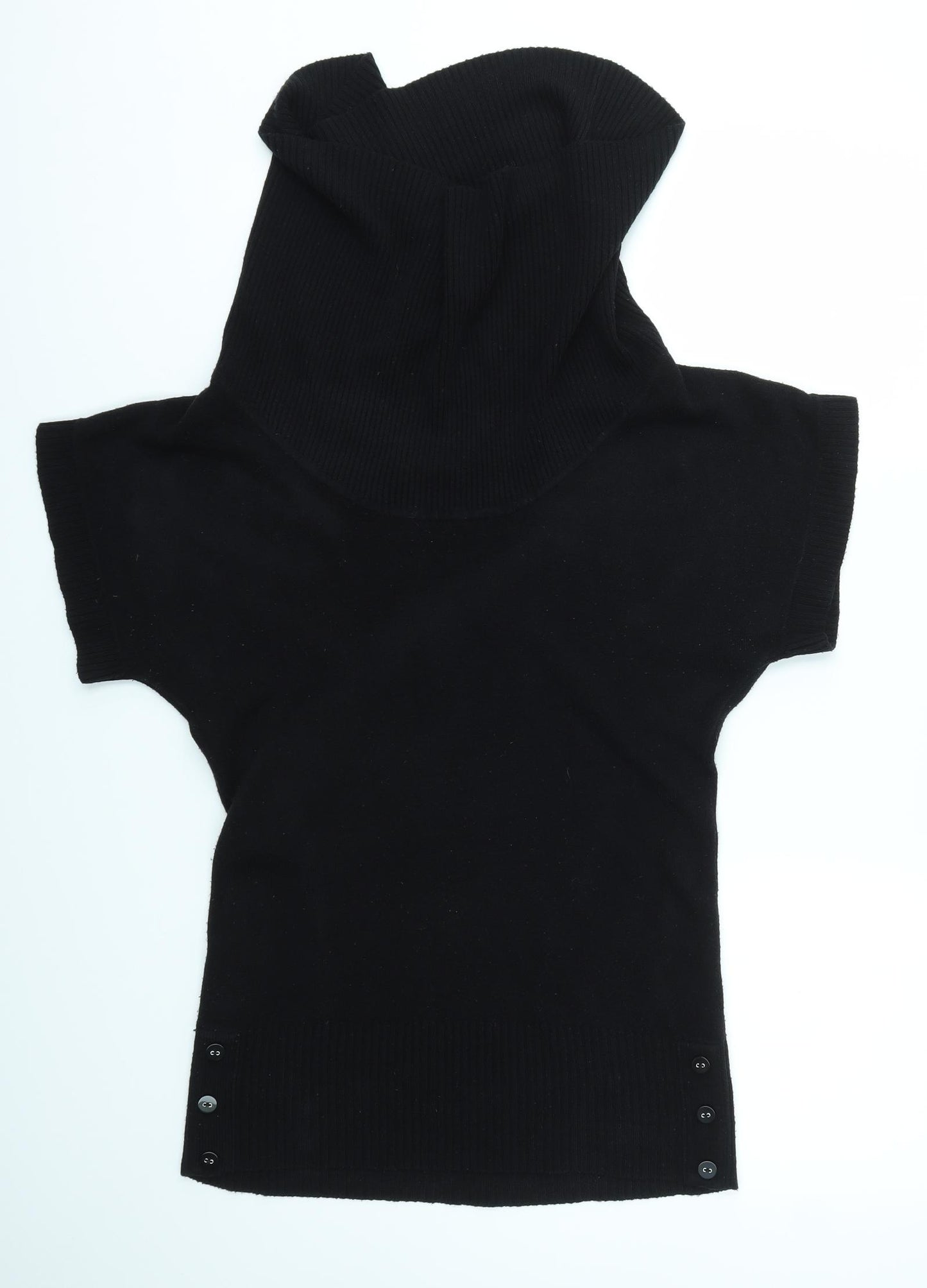 ETHEL AUSTIN Womens Black   Pullover Jumper Size 10