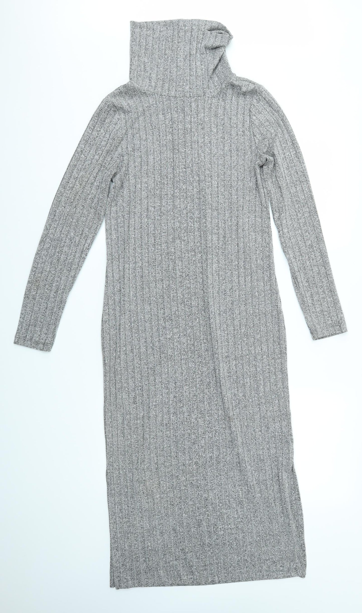 F&F Womens Grey   Jumper Dress  Size 10