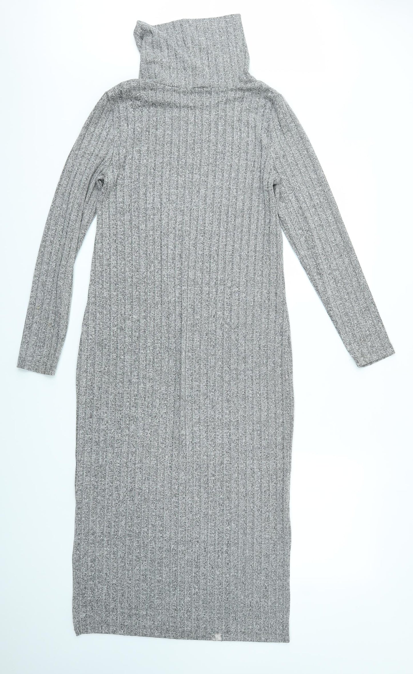 F&F Womens Grey   Jumper Dress  Size 10