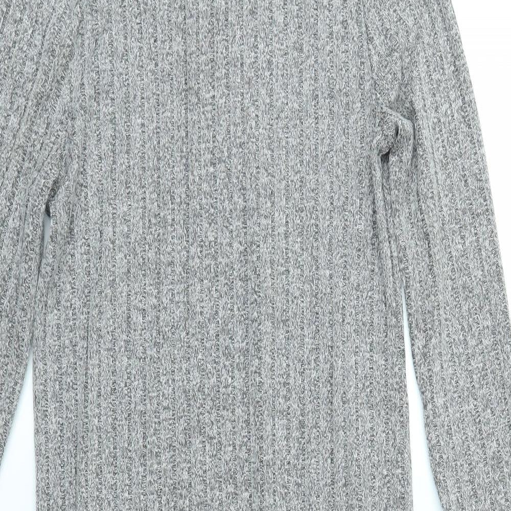 F&F Womens Grey   Jumper Dress  Size 10
