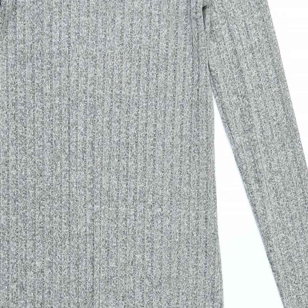F&F Womens Grey   Jumper Dress  Size 10