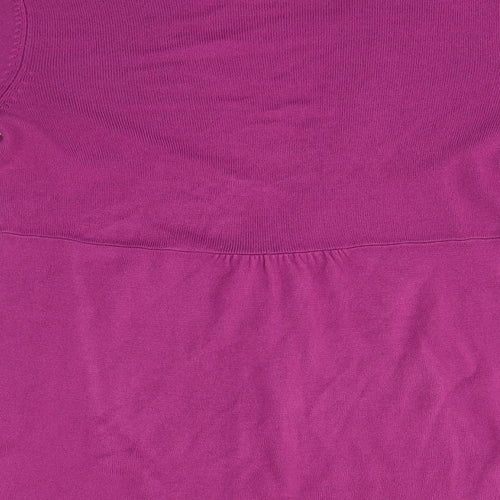 M&S Womens Pink   Cardigan Jumper Size 10