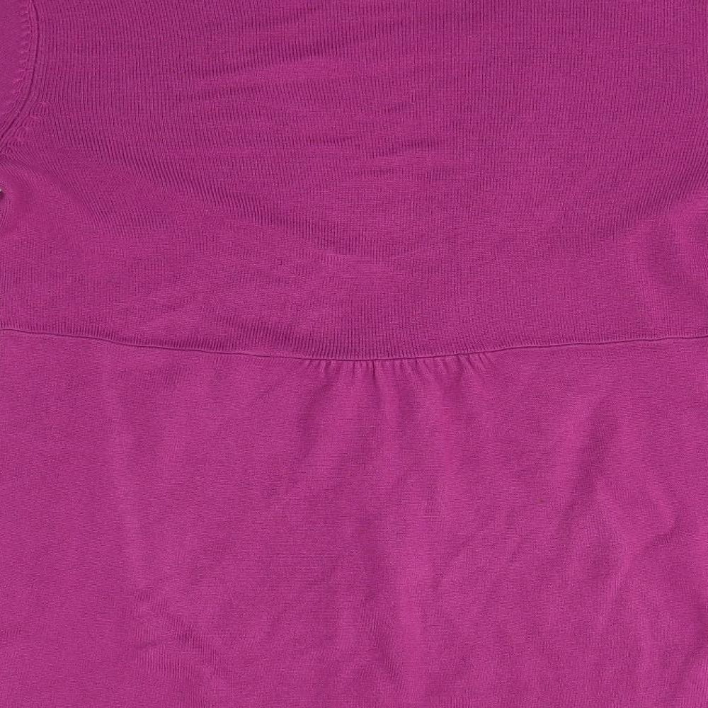 M&S Womens Pink   Cardigan Jumper Size 10