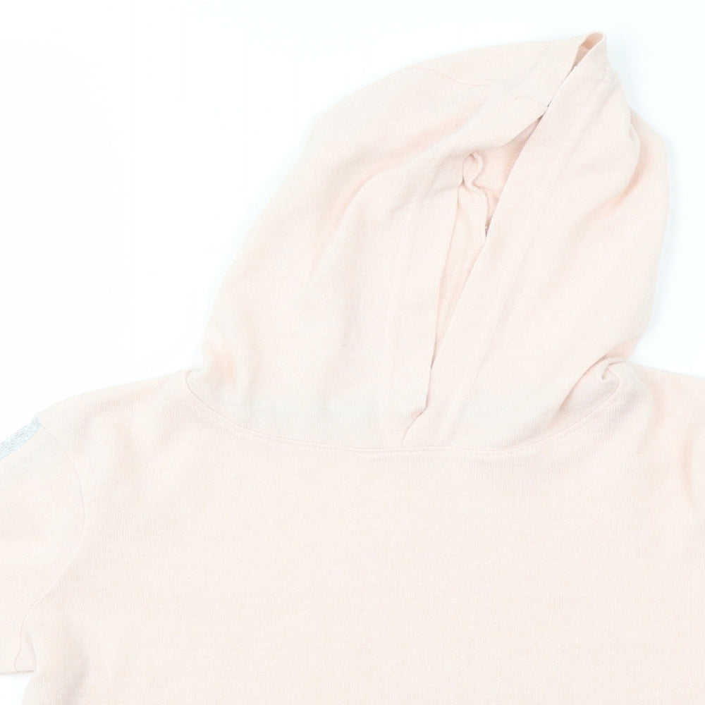 Matalan Girls Pink   Pullover Hoodie Size 9 Years