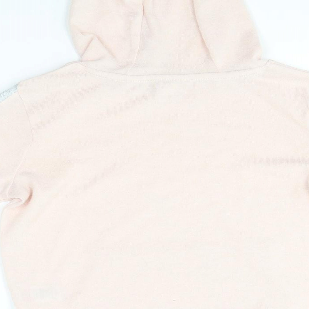 Matalan Girls Pink   Pullover Hoodie Size 9 Years