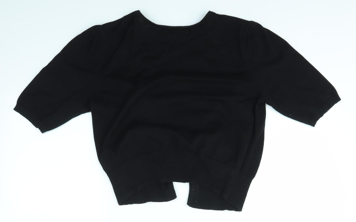 REDHERRING Womens Black   Cardigan Jumper Size 16