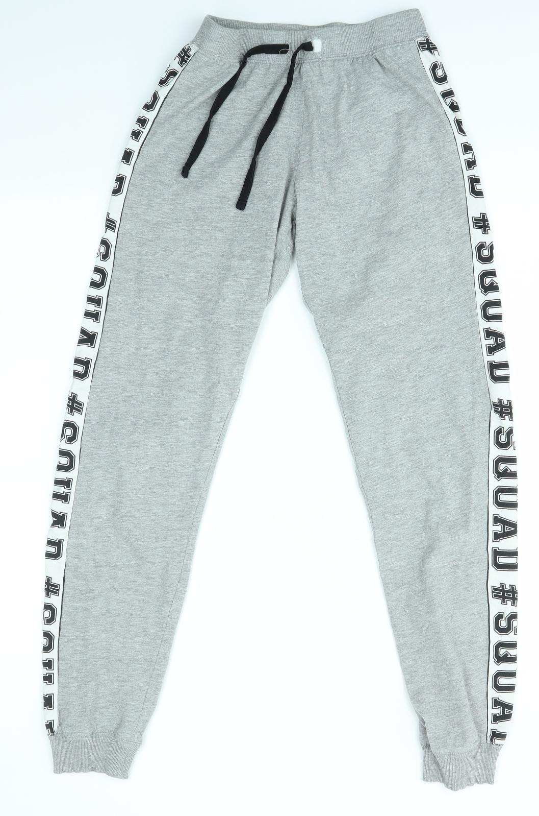 New Look Girls Grey   Jogger Trousers Size M