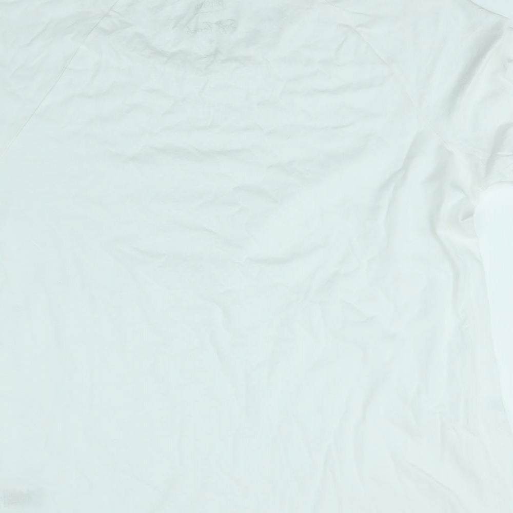 Matalan Womens White   Basic T-Shirt Size 18