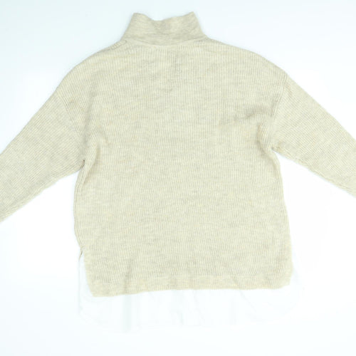 George Womens Beige   Pullover Jumper Size L