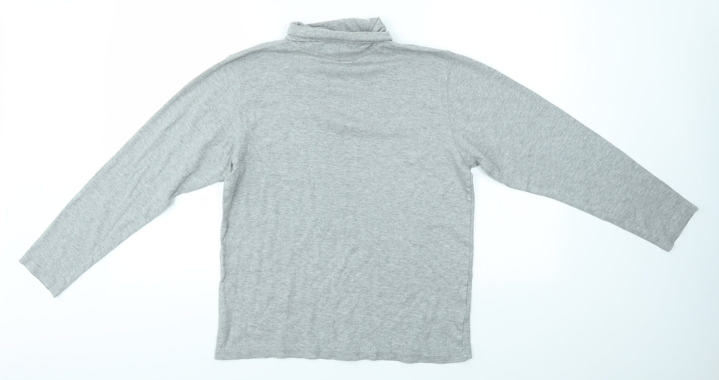 ONE VALLEY Mens Grey   Pullover Jumper Size S