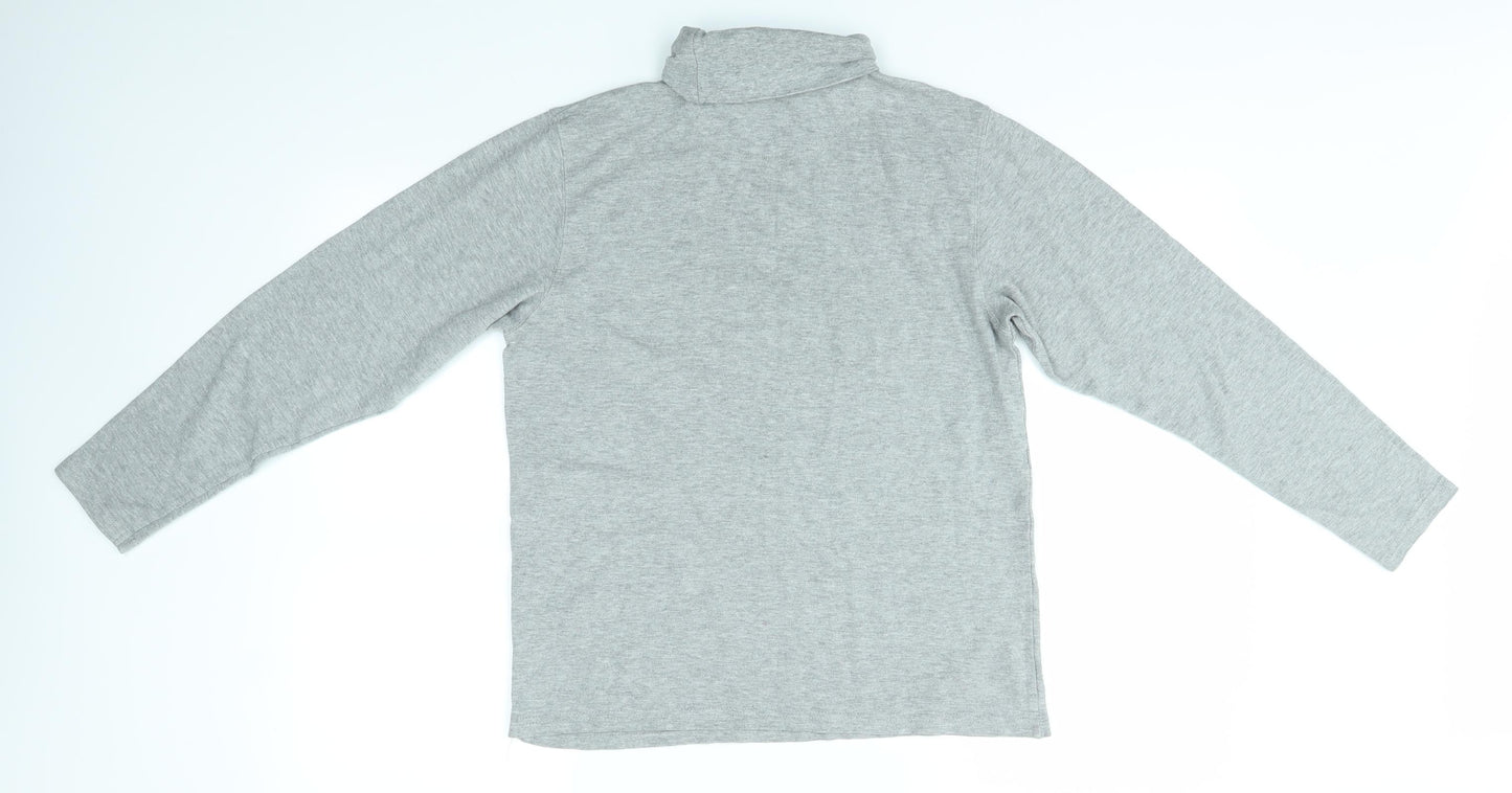 ONE VALLEY Mens Grey   Pullover Jumper Size S