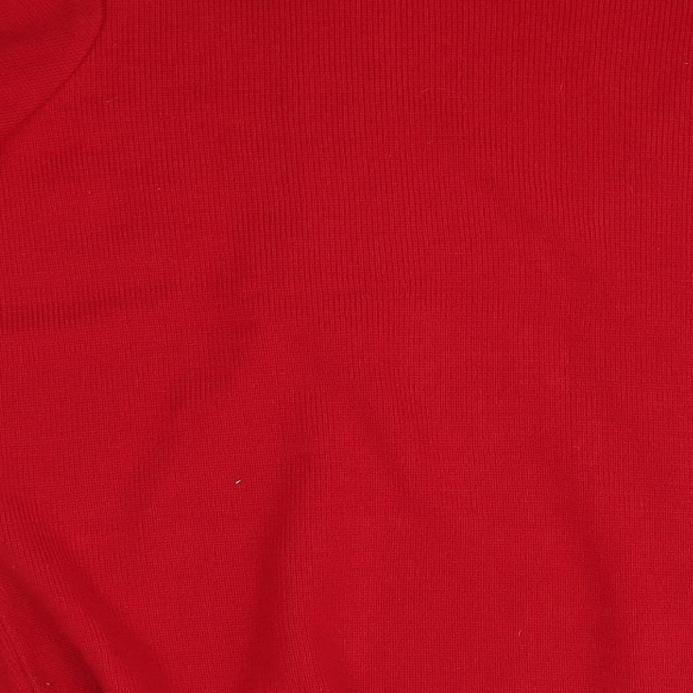 BM   Womens Red   Cardigan Jumper Size M