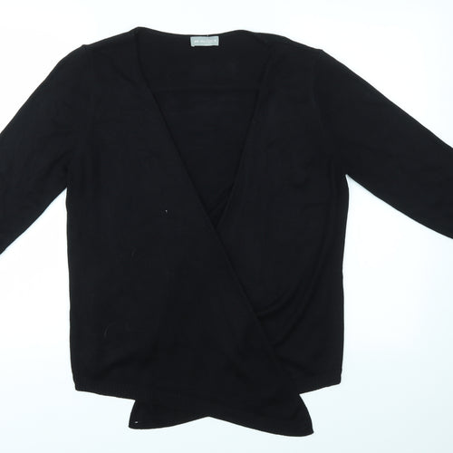 Per Una Womens Black   Cardigan Jumper Size 14