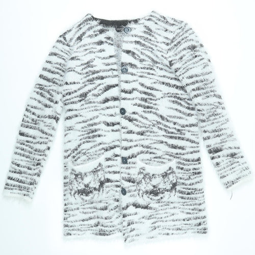 SILVER SWAN Womens Multicoloured   Cardigan Jumper Size XL