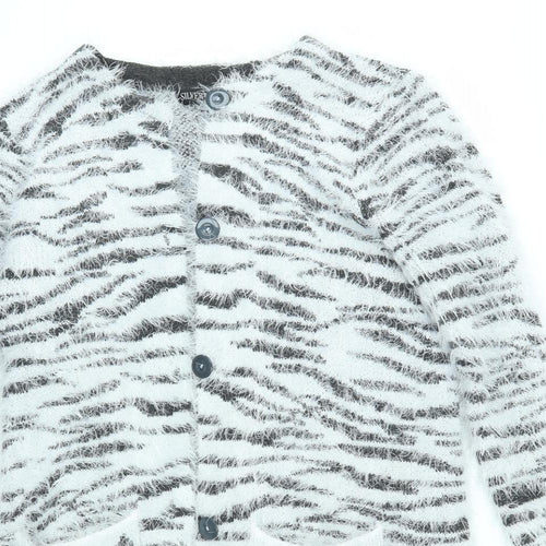 SILVER SWAN Womens Multicoloured   Cardigan Jumper Size XL