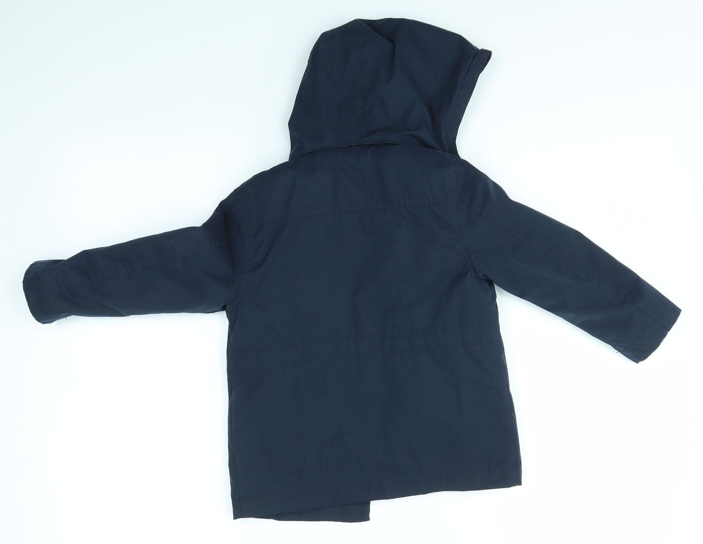 name it Girls Blue   Overcoat Coat Size 2-3 Years