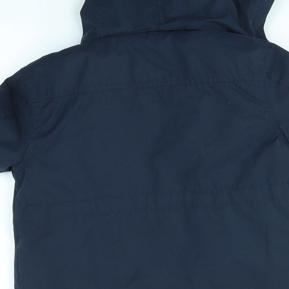 name it Girls Blue   Overcoat Coat Size 2-3 Years