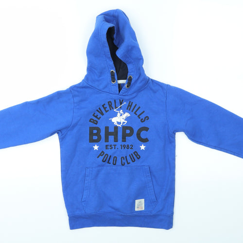 Beverly Hills Boys Blue   Pullover Hoodie Size 7-8 Years