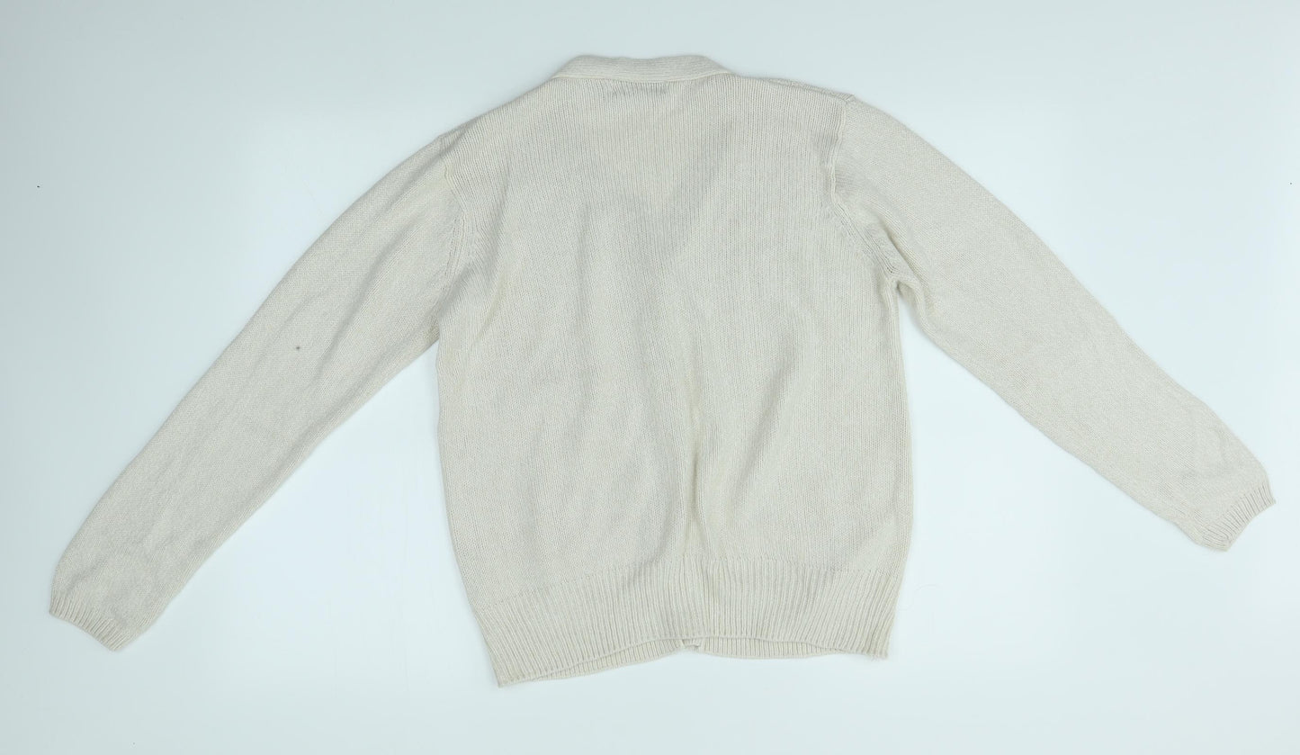 HONOR MILLBURN Womens Ivory   Pullover Jumper Size S