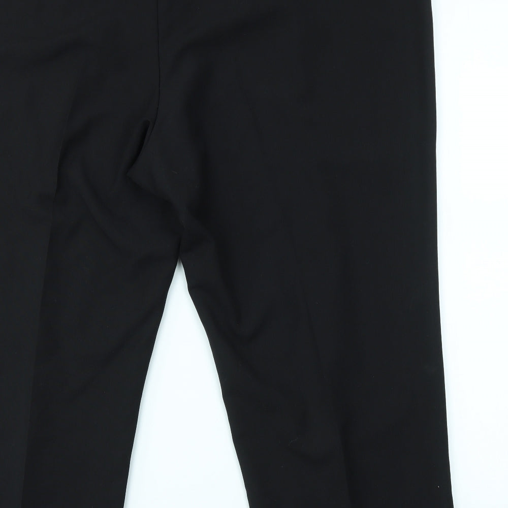 Bonmarché Womens Black   Dress Pants Trousers Size 24 L24 in