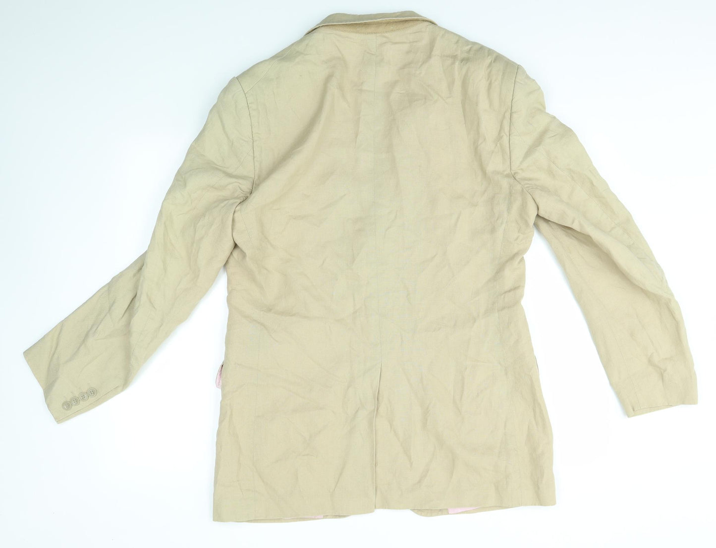 Duffer of St. George Mens Brown    Suit Jacket Size 42