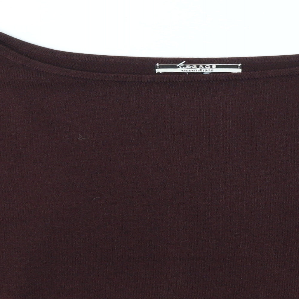 George Womens Purple   Pullover Jumper Size 14