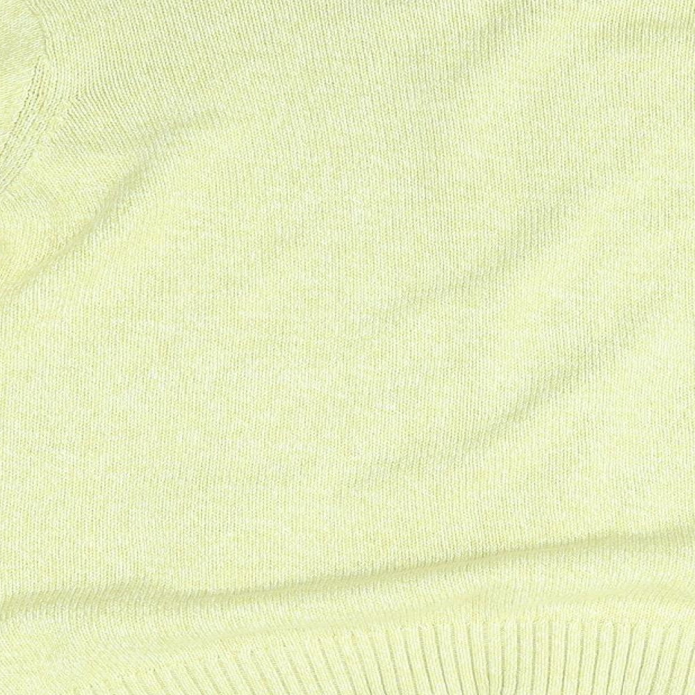 ISLE Womens Yellow   Full Zip Jumper Size XL