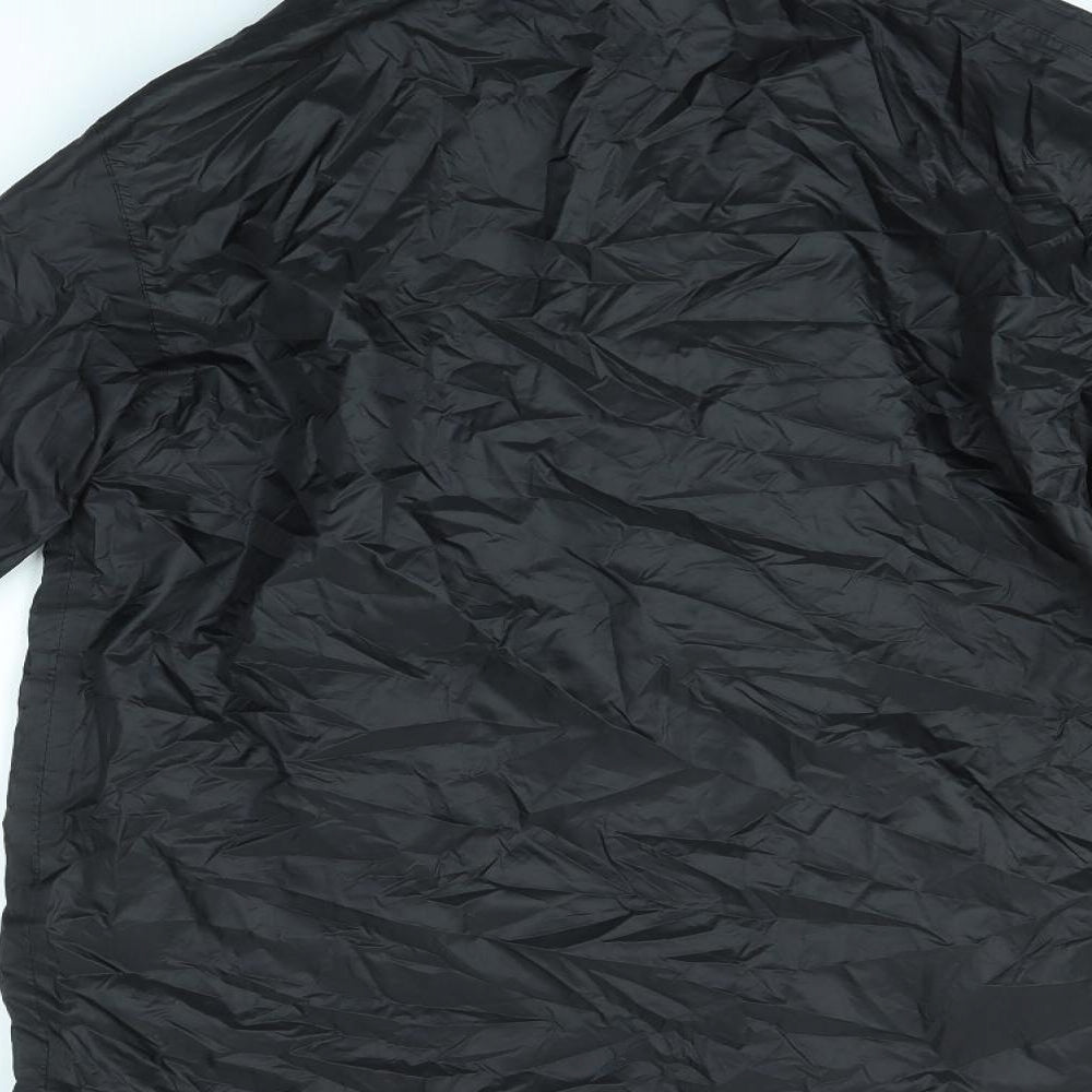 Regatta Mens Black   Rain Coat Coat Size M