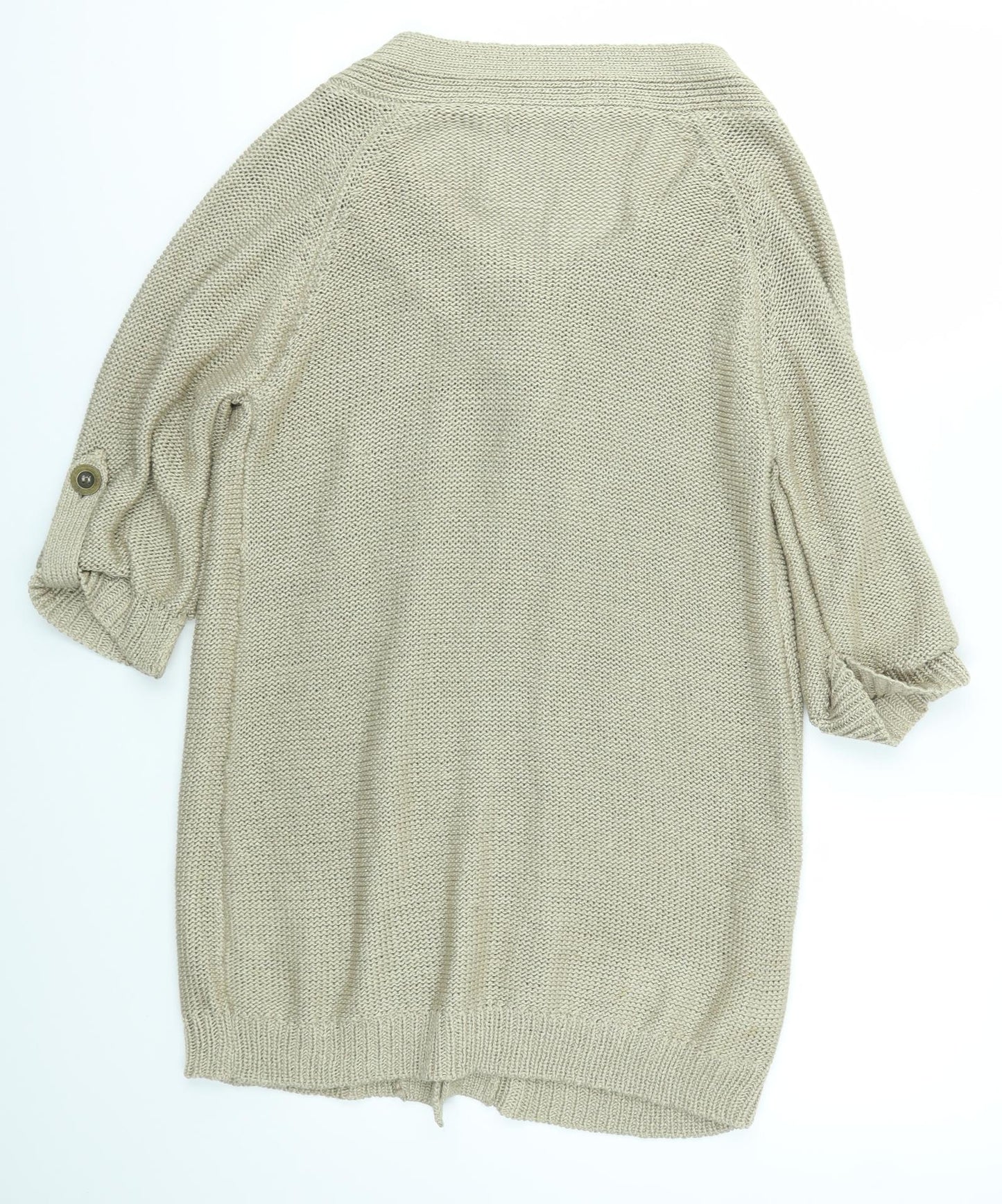 Preworn Womens Brown   Cardigan Jumper Size 14